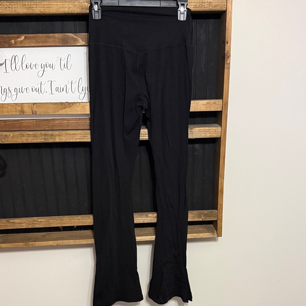 Aerie Black Flare Pants